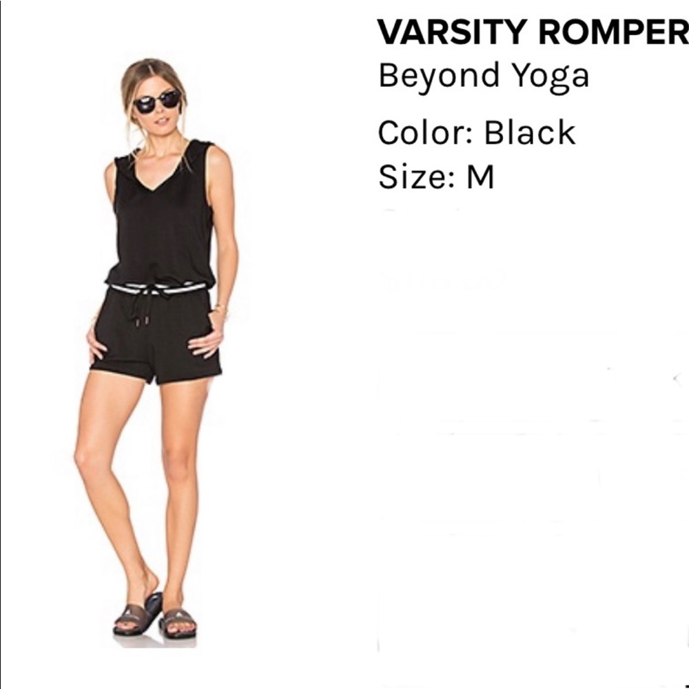 Beyond Yoga Varsity Romper